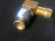 Fuel inlet hose fitting. 90 degree 3/8" hose.  New