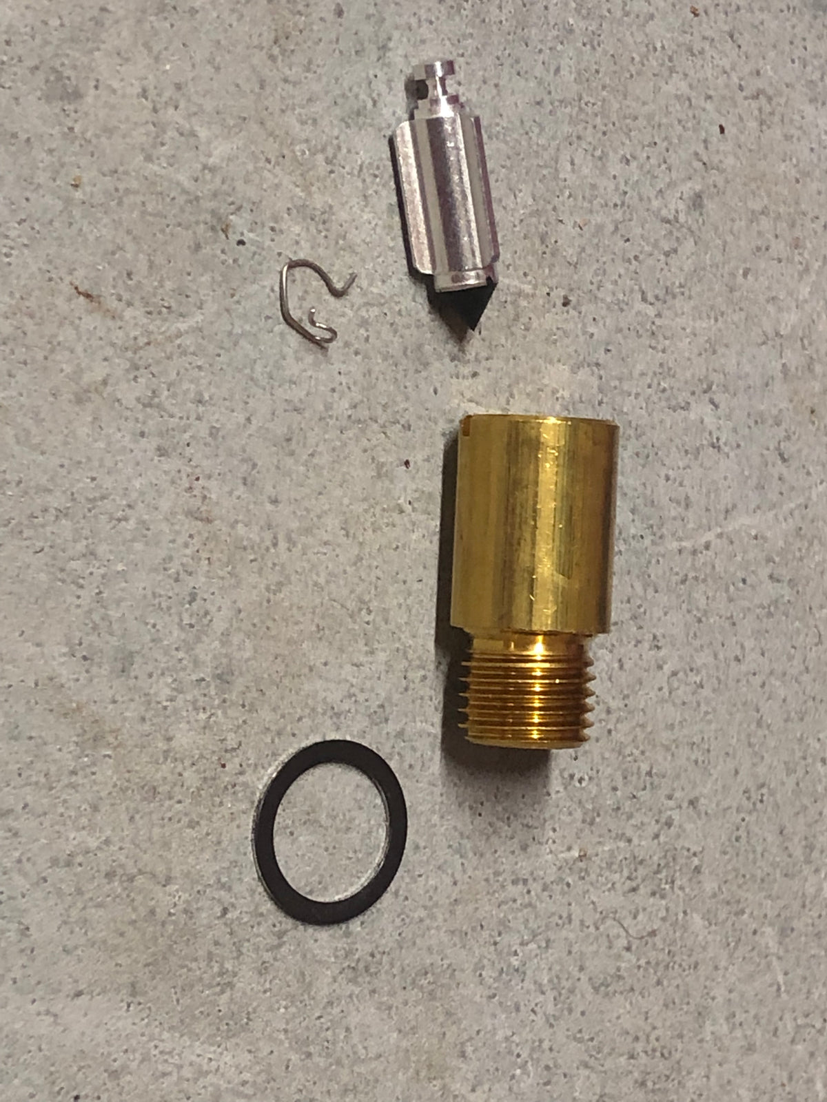 Needle and seat  assembly .134 Orifice No window