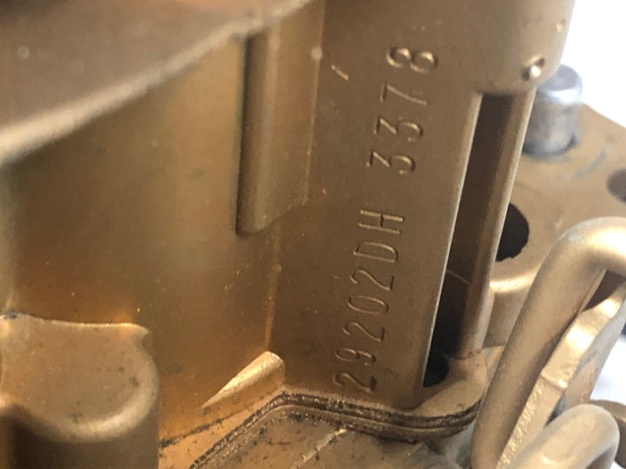 Chevrolet 1969 350  300 horse Quadrajet  7029202 ENGINEERING MASTER