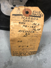 Chevrolet 1969 350  300 horse Quadrajet  7029202 ENGINEERING MASTER