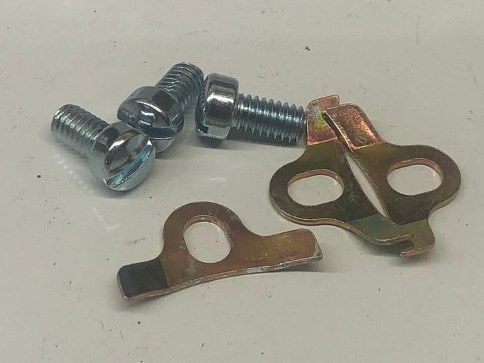 Choke cover screws with retainers, (3)