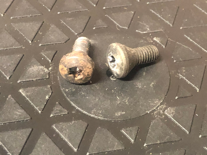 Shouldered Screws, Used Pair