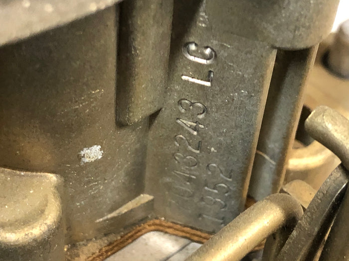 Buick 1973 800 cfm 455 7043243 ENGINEERING MASTER
