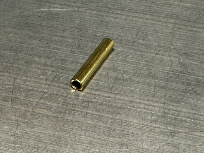 Brass vacuum port tube .187 x 1"