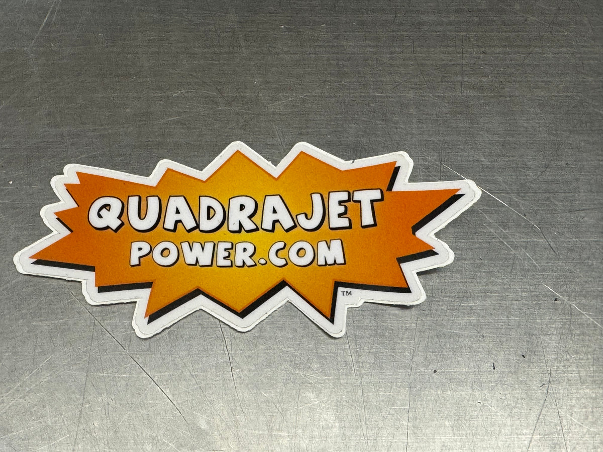 Quadrajet Power sticker