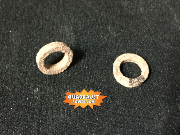 Cork idle compensator gasket, pair