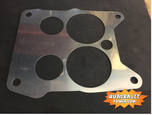 Steel shim heat shield gasket