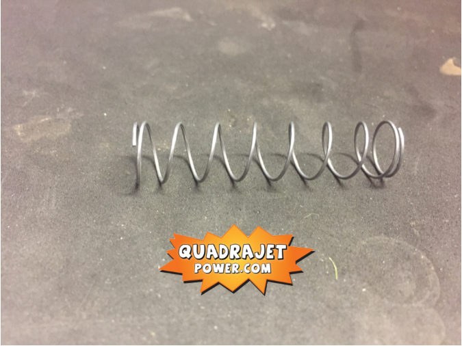 Accelerator pump return spring, New