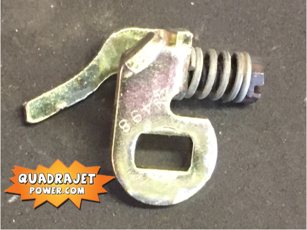 Fast idle speed adjuster screw.  498