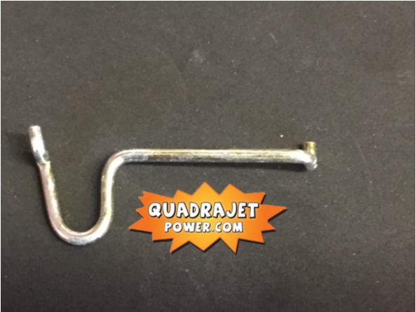 Secondary pull off rod, used.