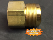 Fuel filter Housing, short later style 1" threads, New