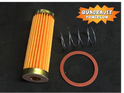 Fuel filter kit, long. Filter, early inlet gasket, spring