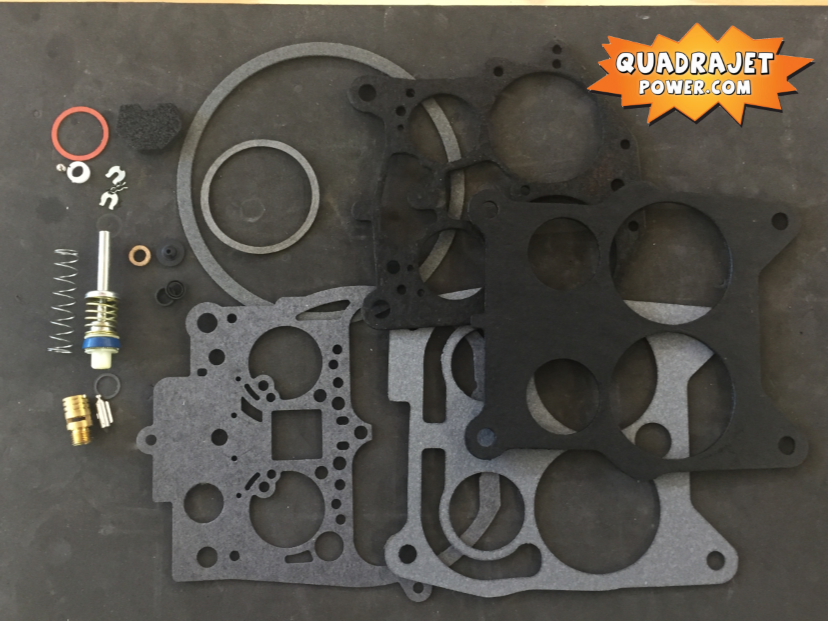 Quadrajet Rebuild Kit. Cadillac 67-69, Pontiac 68-69