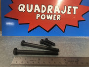 Quadrajet hold down bolts, longer for thick gasket