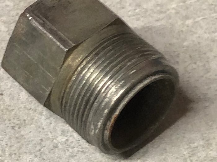 Fuel filter Housing, short 1” threads, Used 72 and later