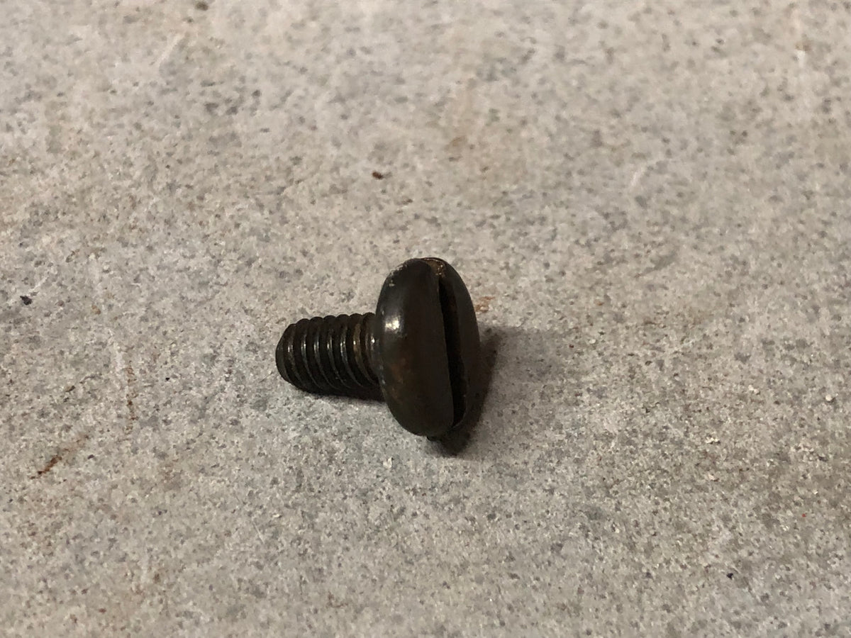 Screw, fast idle and follower holding screw flat retainer