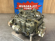 Quadrajet custom built and tuned for your engine