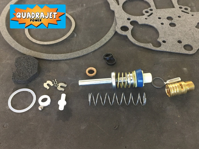 Quadrajet Rebuild Kit. Buick 77-80, Chevrolet 87, Chevy GMC 77-78, Oldsmobile 75-80, Pontiac 77-80