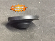 Vent cover, rubber vent valve