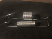 Throttle Return Spring, Chrome dual springs