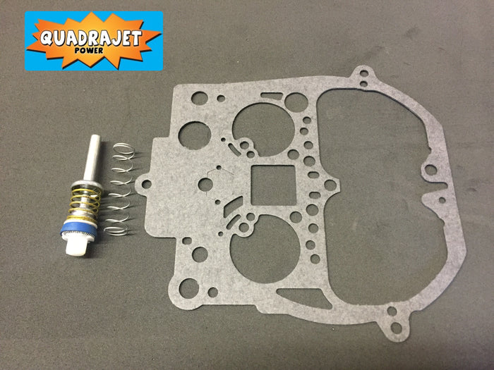 Accelerator pump assembly, with air horn gasket