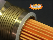 Fuel filter Housing kit, new 1" housing, filter, gasket, and spring, all New