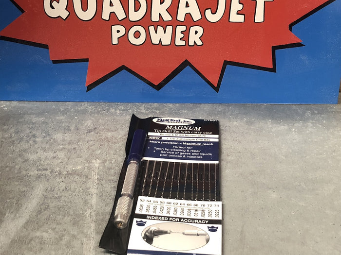Precision drill bit set for calibration