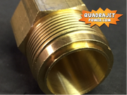 Fuel filter Housing, short later style 1" threads, New