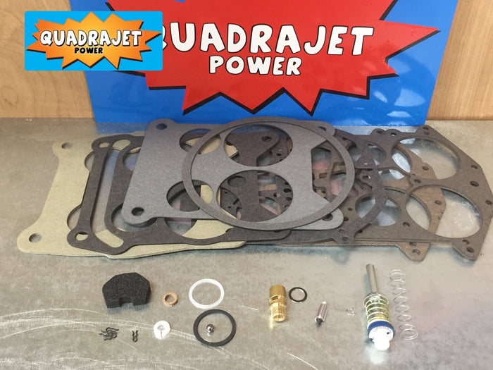 Quadrajet Rebuild Kit, Electronic.1980-1990 Chevy, Buick, Cadillac, Oldsmobile, Pontiac